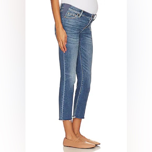 PAIGE Denim - Paige Jimmy Jimmy Crop Maternity‎ Jeans in Penelope.